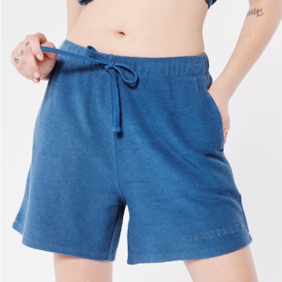 Social Tourist Ultra High Rise Terry Dad Short - Picture 6 of 6